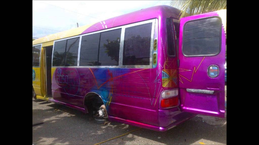 Loading Buses in&nbsp;Jamaica